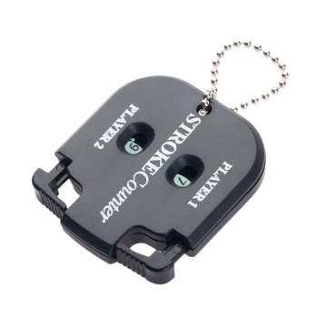 Hot Selling Golf Training Aid: Mini Handy Putt Score Counter with Two Digits Scoring Keeper and Keychain