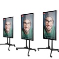 55-inch mobiele live-uitzending touchscreen-monitor