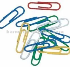 Colorful Metal Paper Clips