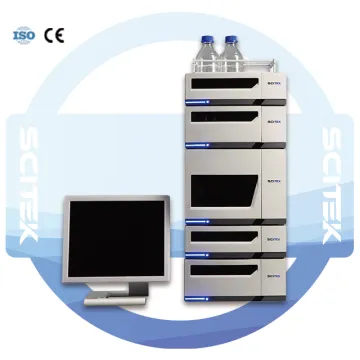SCITEK Laboratory Chromatograph HPLC Systems: High Performance Liquid Chromatography with UV Detector