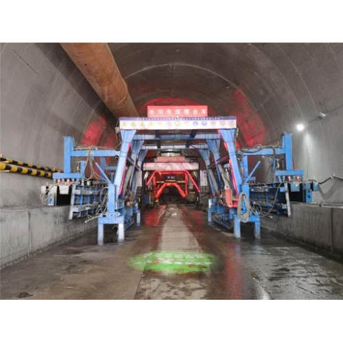 Constructie van tunnel daktrolley