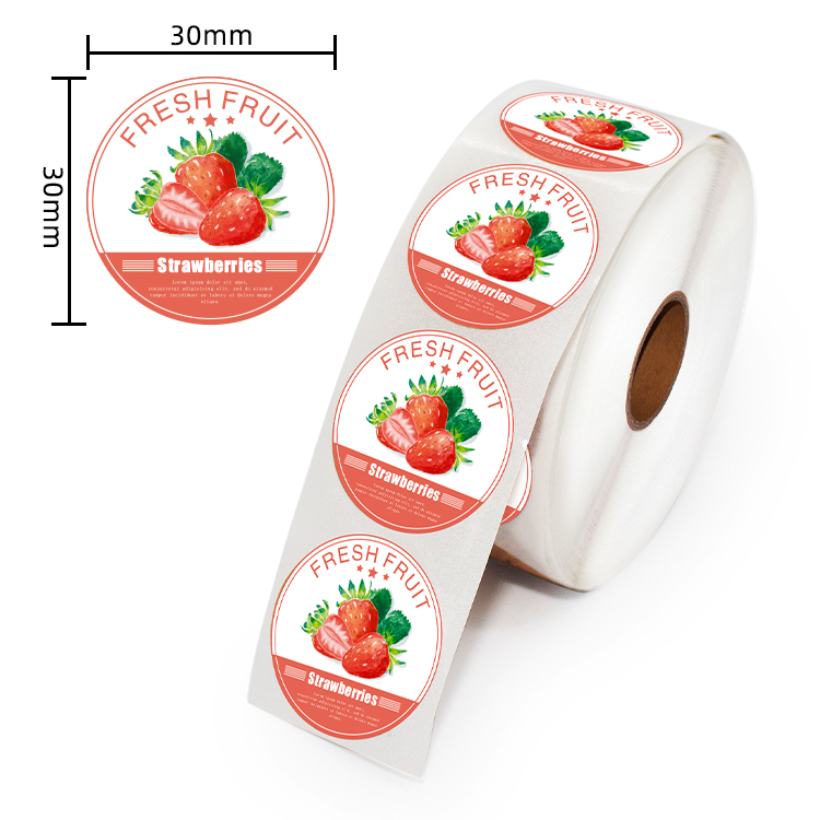 Custom Sticker Food Label 