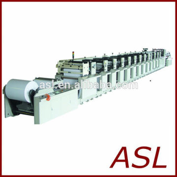 Medium range flexo printing machinery with CE certificate
