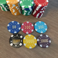 Europe Country's Poker Chips Custom Logo