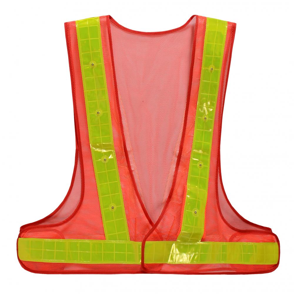 Yellow soft and light Mesh reflective vest