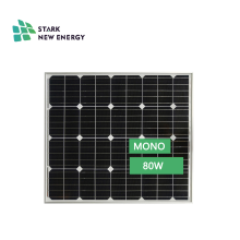 venda quente de mini painel solar mono80w para casa
