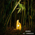 Lampu Lansekap Tabung Bambu LED