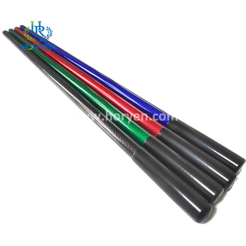 Farbiger 3K -Kohlefaserpol für Schaufelgriff