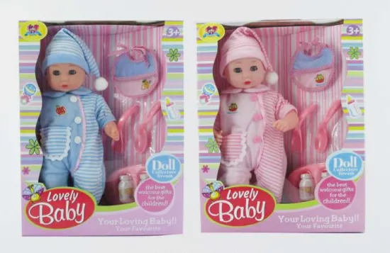 14" DOLL + ACCESSORIES