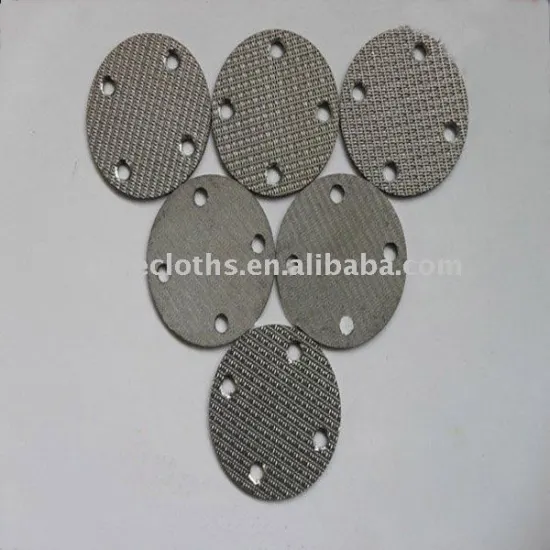 stainless steel filter wire mesh piece