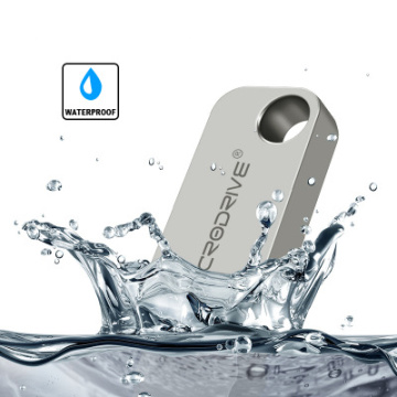 Mini unidad flash USB de metal resistente al agua