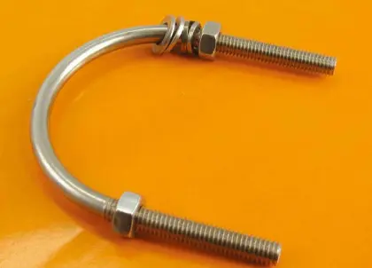 Custom Stainless steel U L J shape bolt