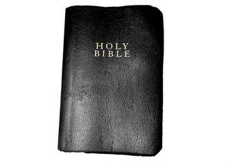 Black Custom Bible Saddle Stitch Printing Service For Churc