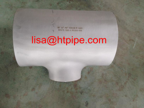 ASTM A403 WP317L tee