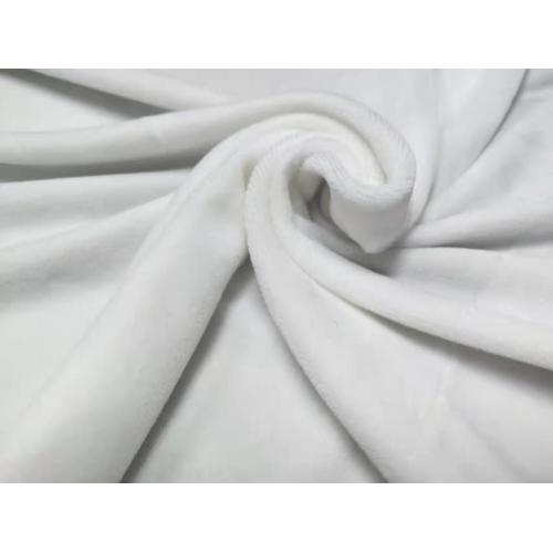 95%Polyester 5%Spandex One Side Super Soft Fleece Fabric