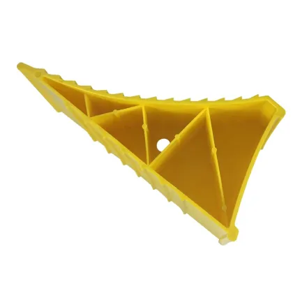 Plastic Motorcycle Wheel Chocks for Parking Motorhomes, Caravans, and Campers