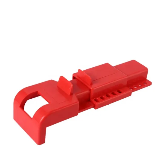 China Boyue Red Butterfly Valve Lockout Device for 8mm to 45mm Valves