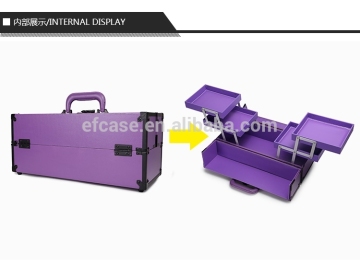 FOUR REMAVEABLE LAYERS PVC COSMETIC CASE/MAKE UP CASE/ BEAUTY CASE