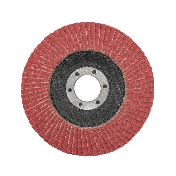 High-Performance Red Ceramic Flap Disc for Metal Grinding