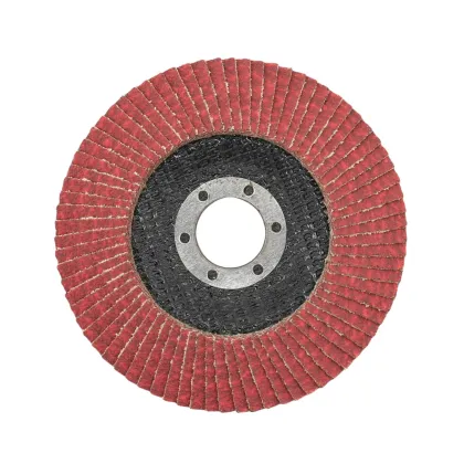High-Performance Red Ceramic Flap Disc for Metal Grinding