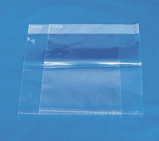 Bopp Header Bags / Opp Rectangular Bag, Opp Square Bottom Bag, Flat Bottom Bags