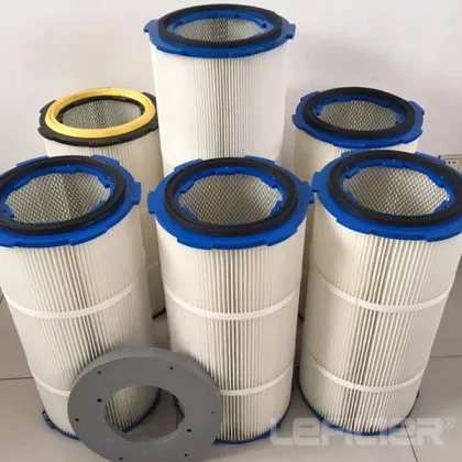 Air filter cylinders for selfcleaning fir filters equipment