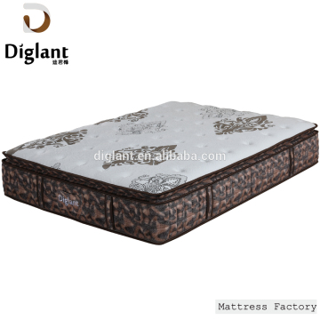 Diglant 13 Inch Hybrid Pillow Top 7 Zone Gel Memory Foam Pocket Spring Queen Mattress