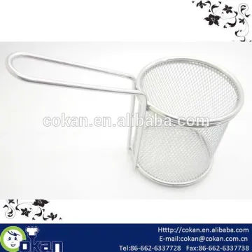 Chip Fry Basket Serving Food Presentation Basket/ Fry Baskets CK-KT592