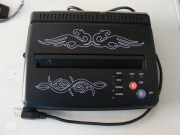 Manufactuer:Thermal Tattoo Copier Machine (Black)
