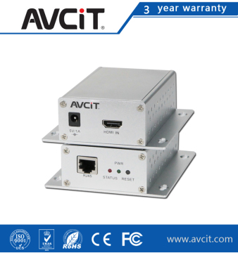 Wired video extender transmitted by CAT5/6 extender transmission