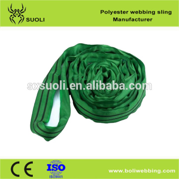 2T Polyester round sling (soft lifting sling) endless round sling
