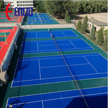 3x3 Tribunal de basquete de basquete Sports Court Floor Outdoor