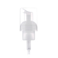 Plastic PP Aangepaste kleuren 28/410 30 mm Kleine reismaat fles schuimtandpasta Pomp Dispenser met dop