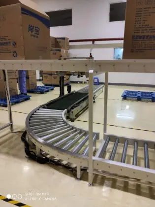 Roller Conveyor Line For Warehouse Conveyor Systems