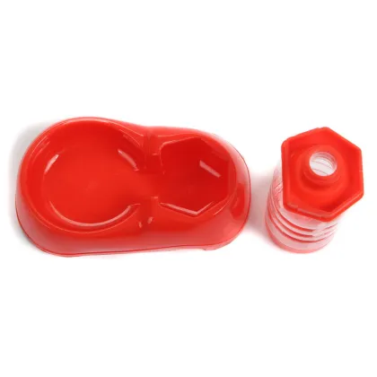 Pet drinker products plastic portable drinker bottle