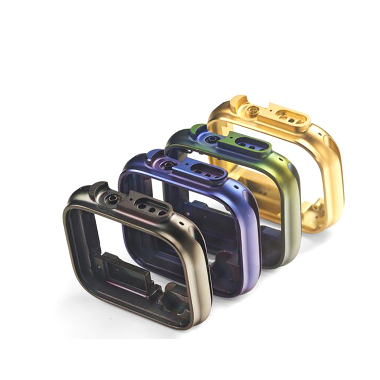 Smart Watch Case Frame Zinc Alloy Cnc Machining OEM  Luxury Customized Turning Parts Micro Machining Watch Strap1