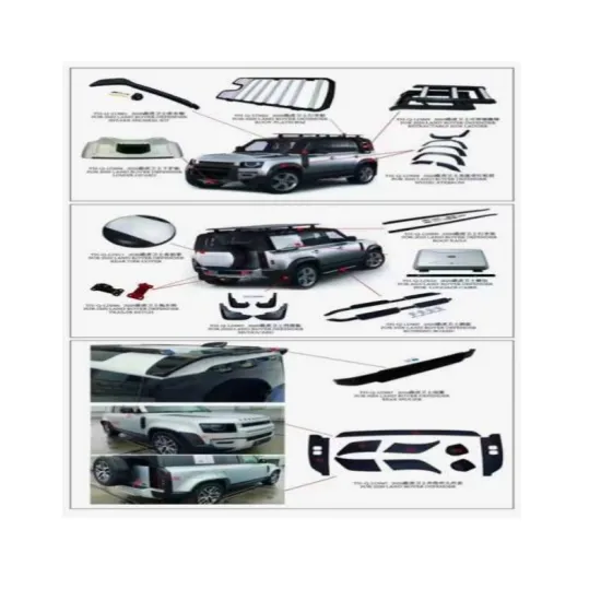 Rely Auto 2023 Luxury Body Kit Modifications for Defender Hot Sale