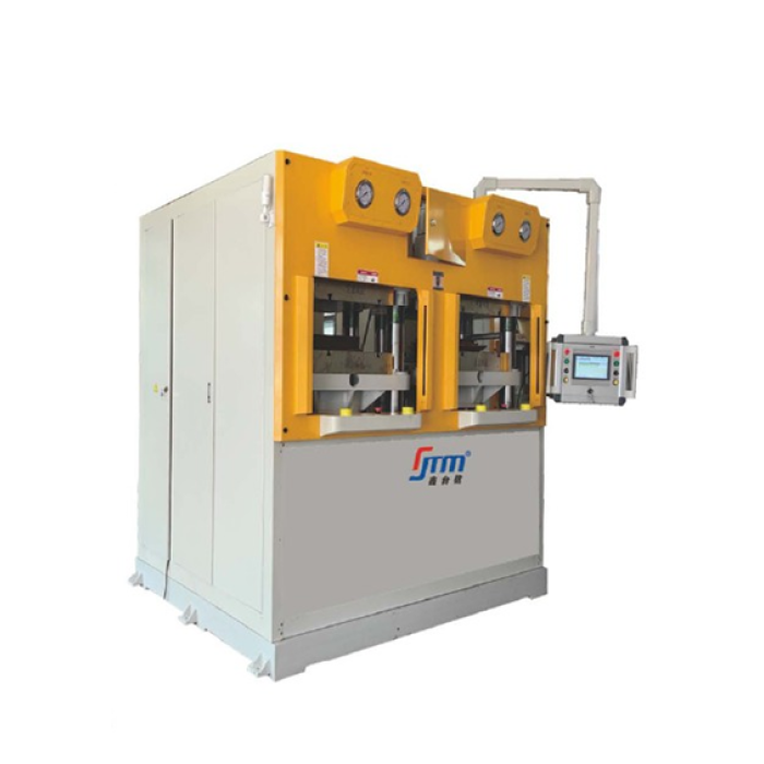 תחנת עבודה כפולה ארבע עמודות סרוו לחץ הידראולי