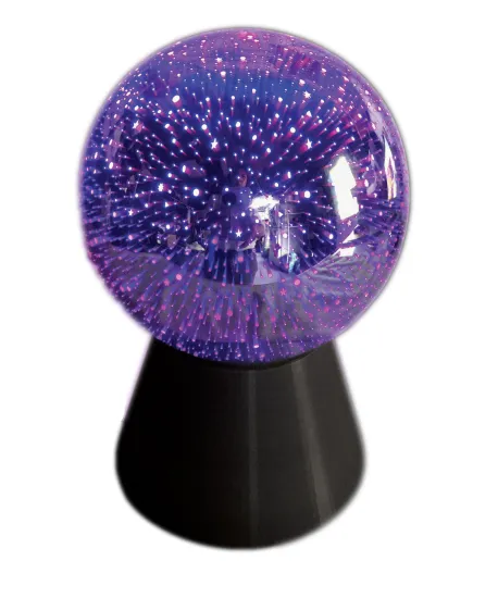 7-Inch 3D Glass Ball Lamp - USB Charging Color Ball Night Light