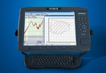 Dual Frequency Color Echo Sounder w/500kW GPS+Beacon