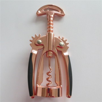 2016 new copper finish corkscrew wine opener shark style