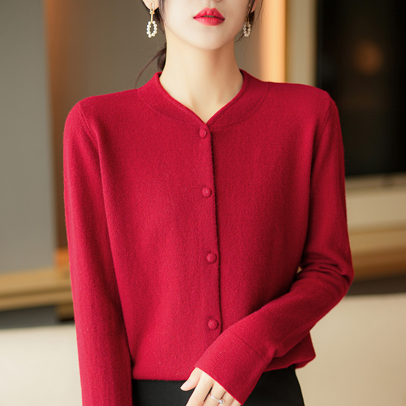 retro Chinese style stand collar coat