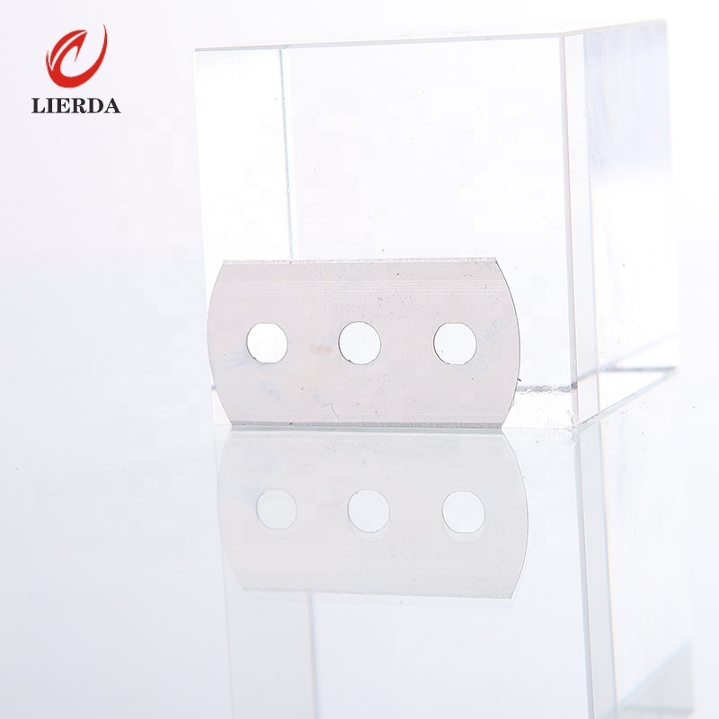 43x22mm Round Head Three-Hole Disc Sampler Blade for Weight Meter