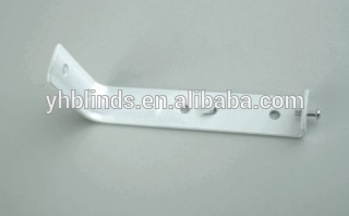 vertical blinds components 127mm long white mounting bracket