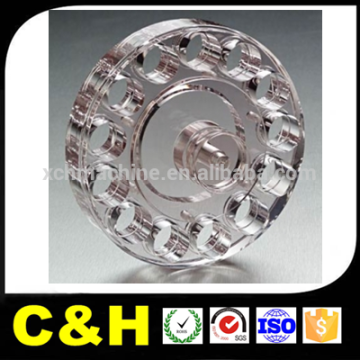 CNC machining PMMA mechanical parts acrylic fabrication