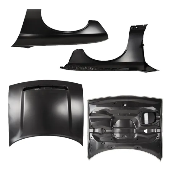 Aluminum Dodge Challenger Demon Style Car Bonnet Hood - New Replacement Auto Parts 2015-2021