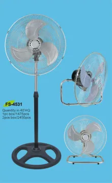 18"3 in 1 industrial fan