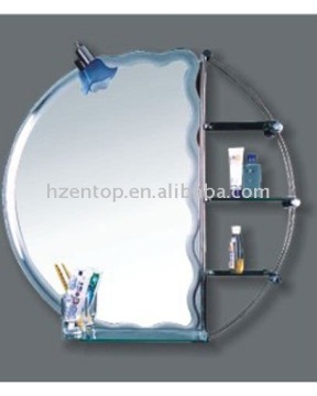 Traditional Bathroom Mirror with aluminium frame & braket