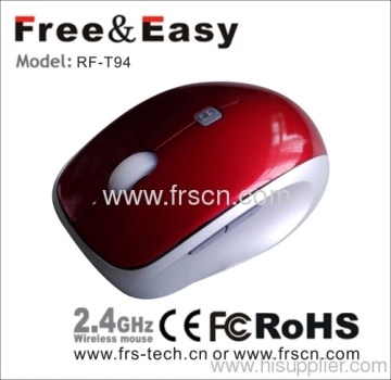 Shenzhen Best Price Rf-t94 With 5 Buttons Cordless Novelty Computer Wireless Mouse 