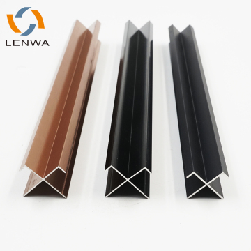 LENWA ALUMINIUM Small Order Aluminium Wall Corner Trim for Internal/External Use